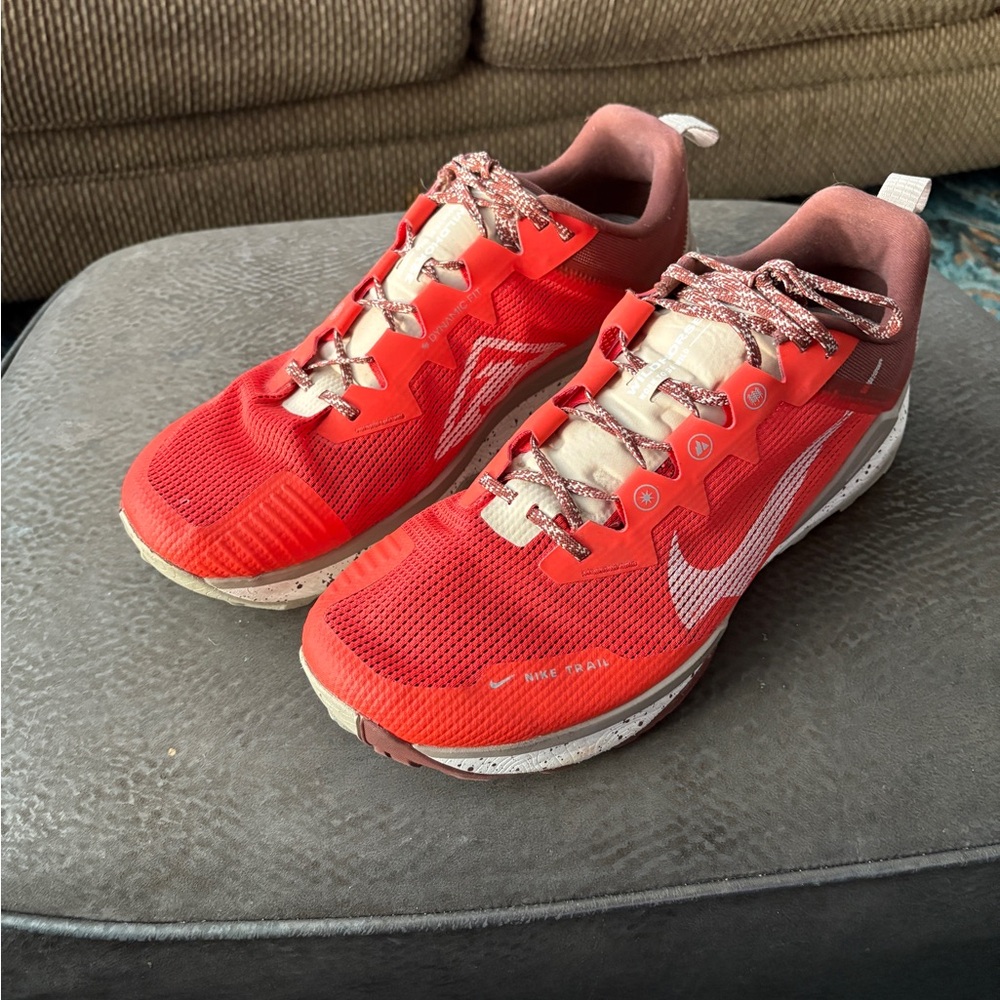 Nike Wildhorse 7 Trail Running Shoes – Men’s Size 15 – Red/Clay – DR2686-600